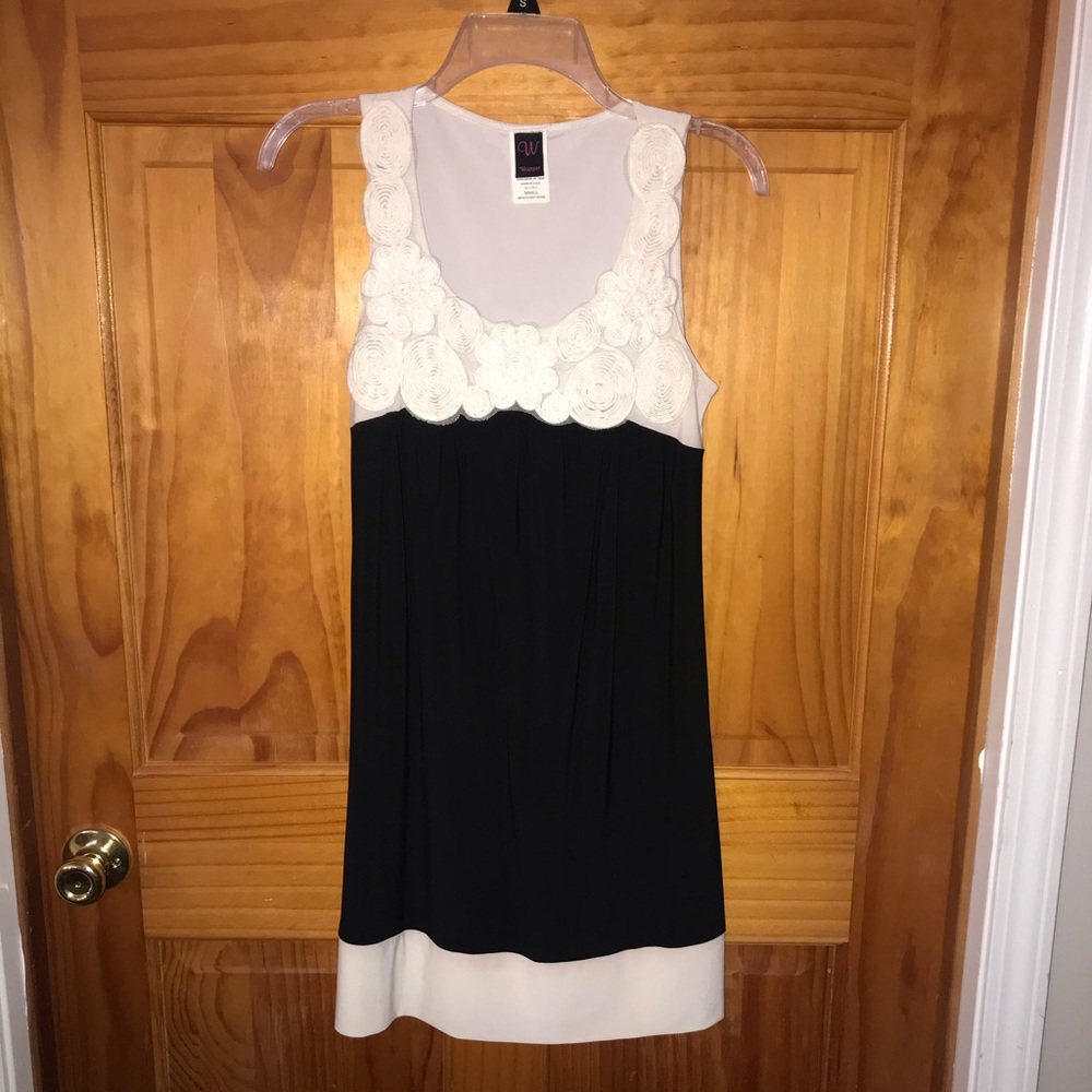 Small Black and White Dress